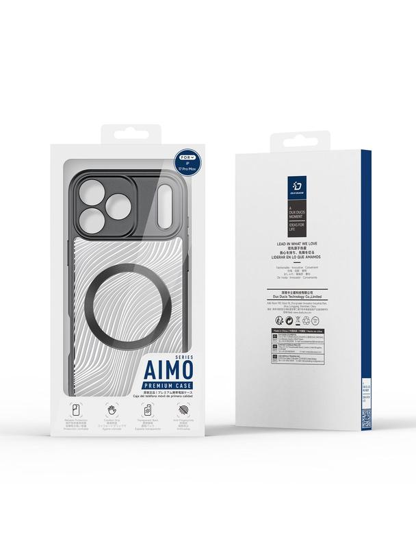 DUX DUCIS futerał AIMO MAG kompatybilny z MagSafe do IPHONE 17 PRO MAX czarny