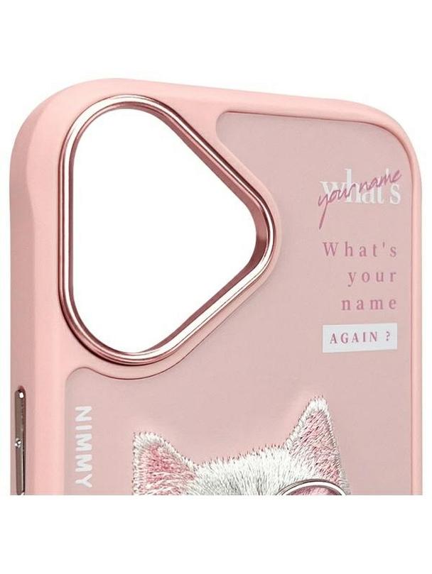 NIMMY futerał COOL&CUTE 2.0 Cat do IPHONE 16 różowy