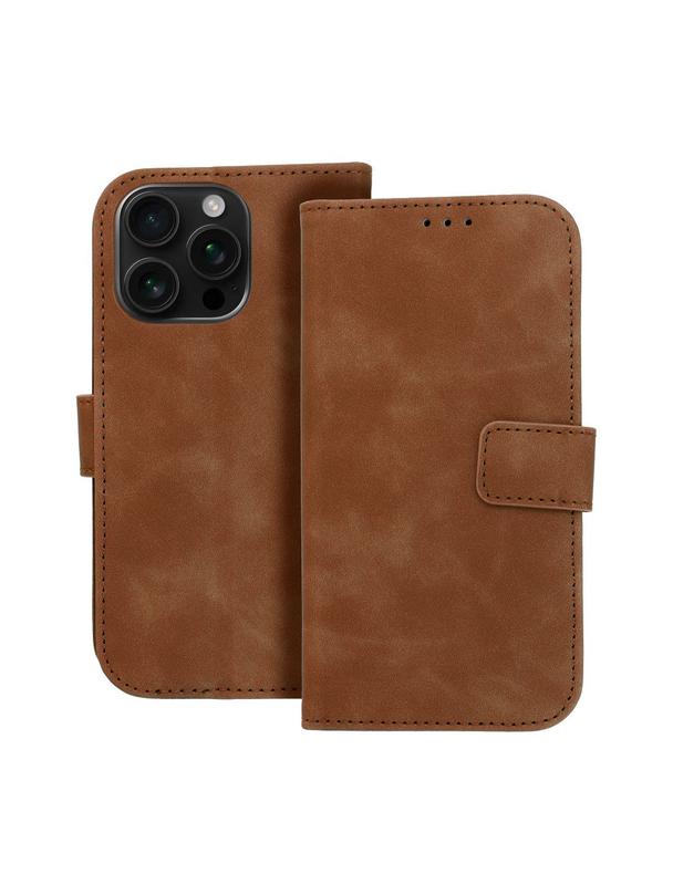 Kabura TENDER Book do IPHONE 16 Pro brązowy