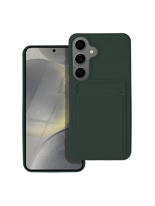 Futerał CARD CASE do SAMSUNG S24 zielony