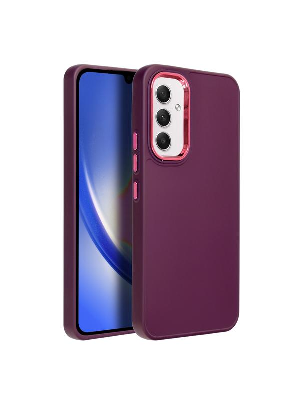 Futerał FRAME do SAMSUNG A54 5G fioletowy