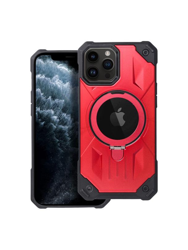 Futerał ARMOR MAG COVER kompatybilny z MagSafe do IPHONE 11 Pro czerwony