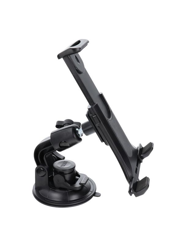 Uchwyt samochodowy do szyby / deski / zagłówek (tablet 7" - 10") czarny