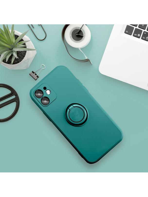 Futerał SILICONE RING do XIAOMI Redmi Note 15 Pro Plus 5G  zielony