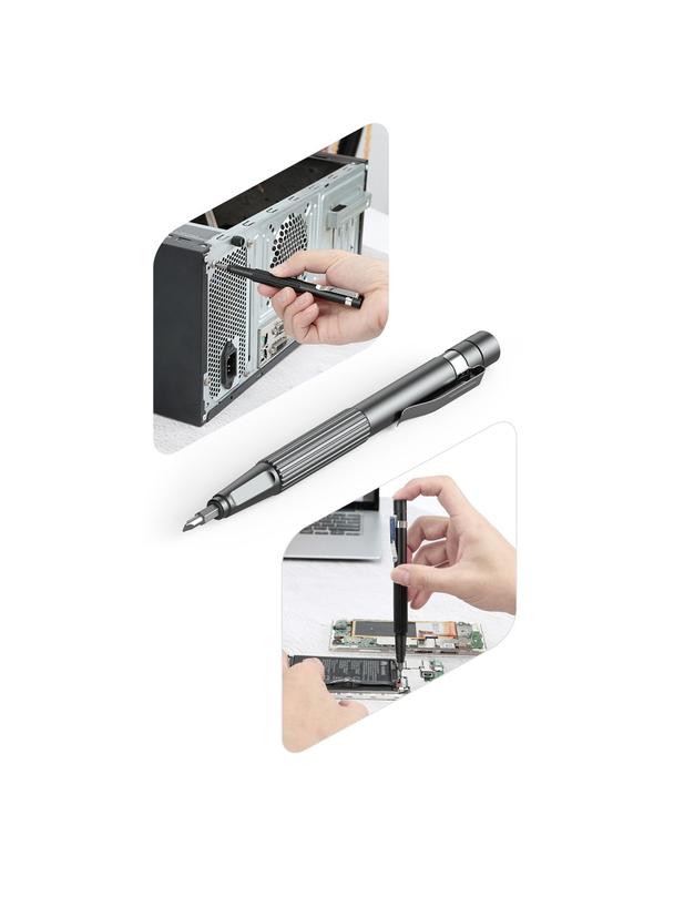 UF-TOOLS - Wkrętak precyzyjny typu "pen" z wymiennymi bitami 13w1