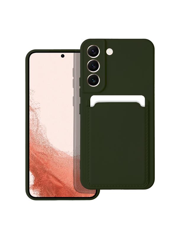Futerał CARD CASE do SAMSUNG A53 5G zielony