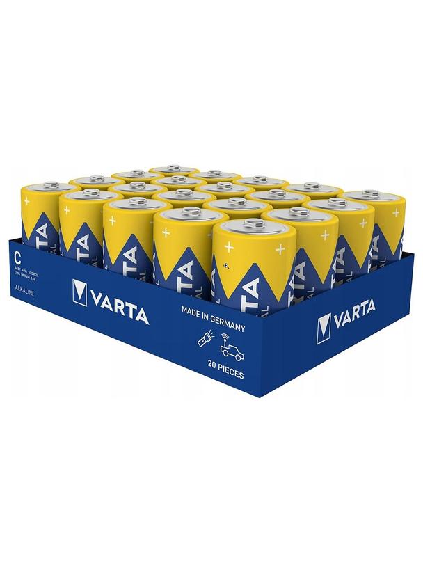 VARTA bateria alkaliczna R14 (Typ C) Industrial Pro 20 szt