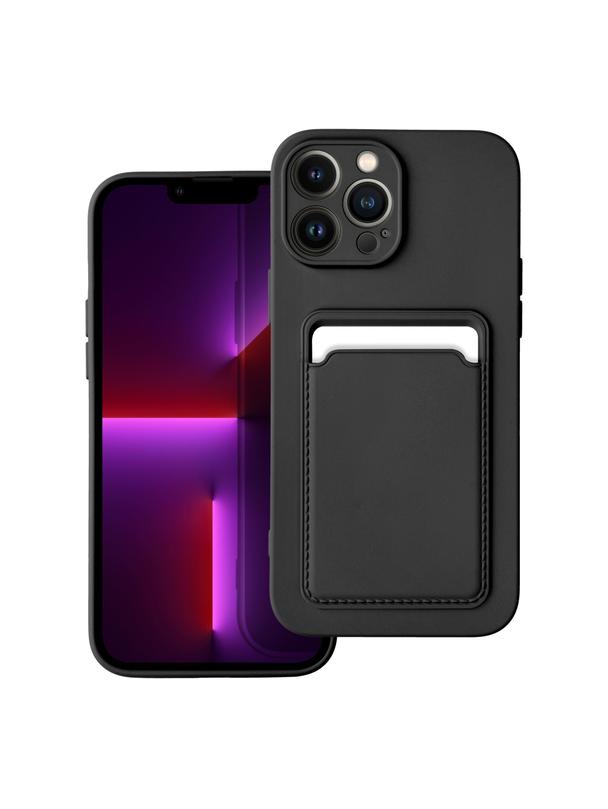 Futerał CARD CASE do IPHONE 13 Pro Max czarny