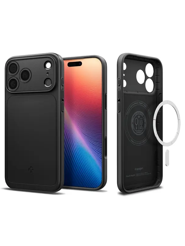 SPIGEN futerał THIN FIT MAG kompatybilny z MagSafe do IPHONE 17 Pro Max black