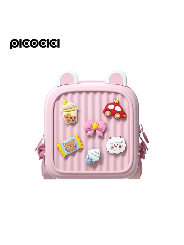 PICOCICI Mały plecak dla dzieci podróżny K32 zielony