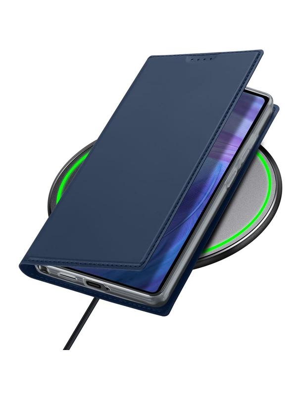 DUX DUCIS kabura SKIN PRO do SAMSUNG S25 Ultra niebieska