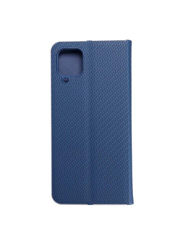 Kabura LUNA Book Carbon do SAMSUNG A12 / M12 niebieski