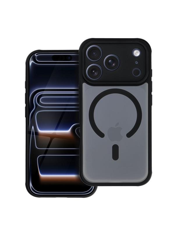 Futerał FULL MATTE MAG COVER kompatybilny z MagSafe do IPHONE 17 Pro czarny