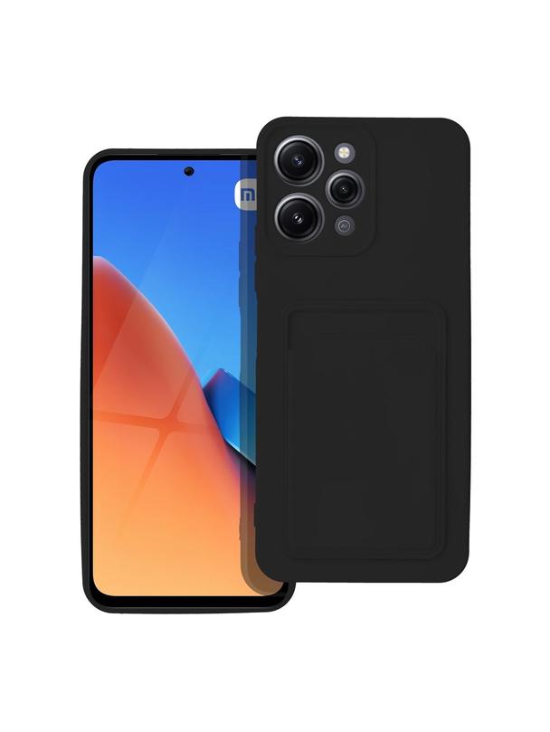Futerał CARD CASE do XIAOMI Redmi 12 4G czarny
