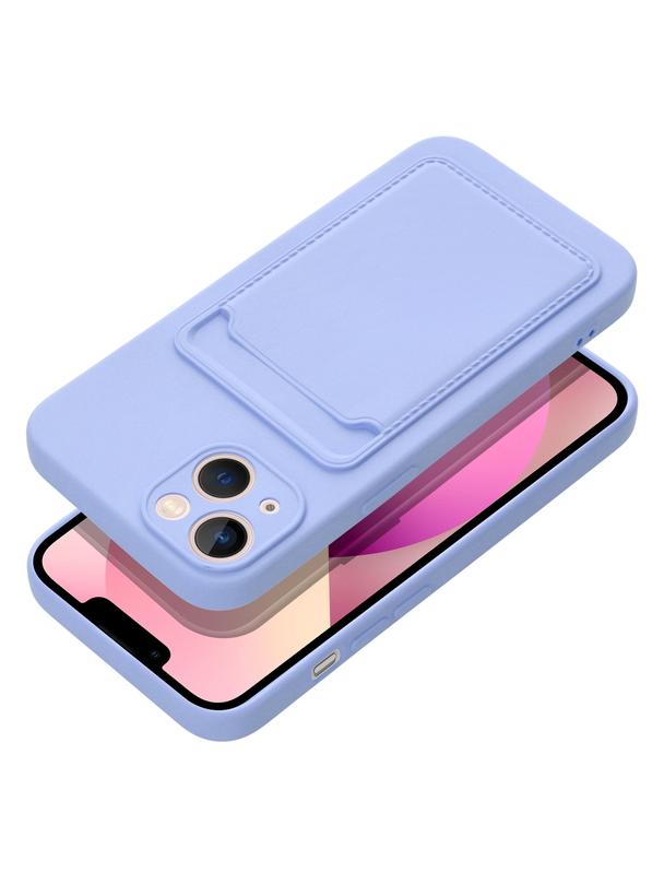Futerał CARD CASE do IPHONE 13 fioletowy