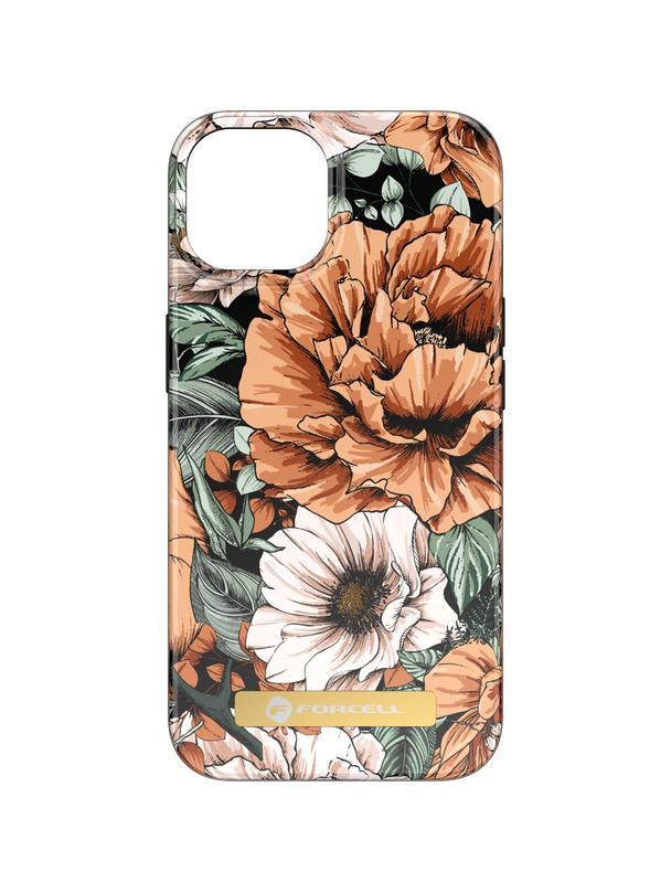 Etui na iPhone 14 Forcell F-Protect Mirage zgodny z MagSafe bloom bush