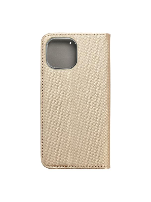 Kabura SMART CASE Book do IPHONE 13 Mini złoty