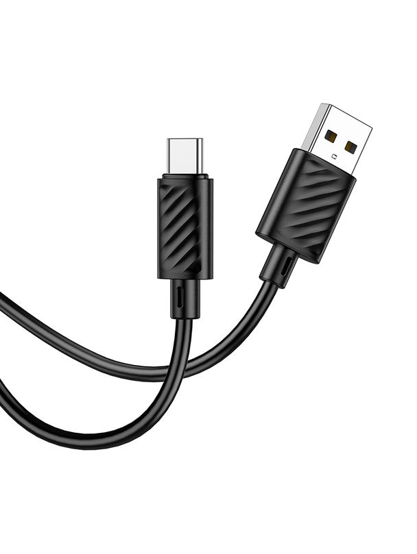 Kabel USB A do USB C Hoco 3A 2 m X88 czarny