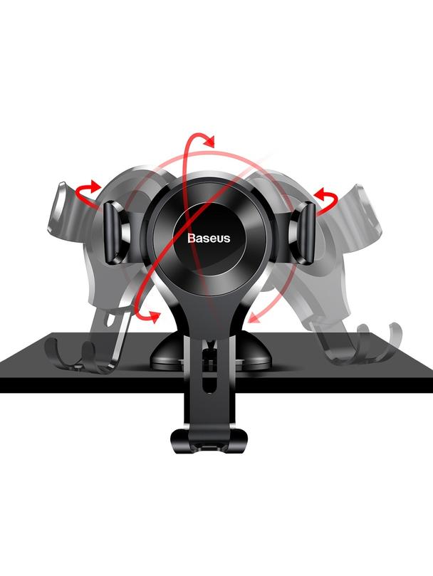 BASEUS uchwyt samochodowy grawitacyjny SUYL-XP01 czarny
