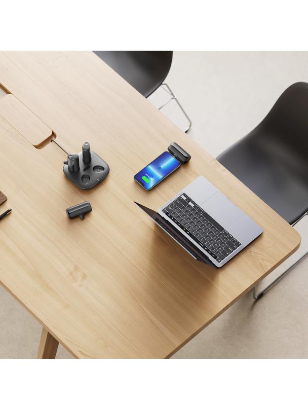 Powerbank Veger Pogo (W007CK) zestaw 4 x 5000 mAh czarny