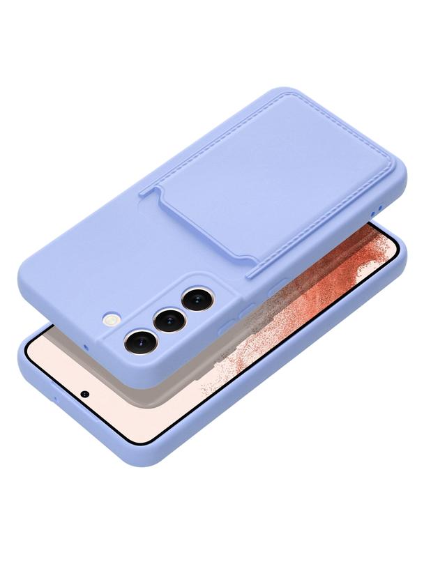 Futerał CARD CASE do SAMSUNG S25 fioletowy