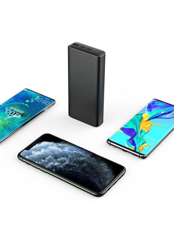 Powerbank Veger T100 (W2032C-100) PD QC3.0 5A 100W 20000 mAh czarny