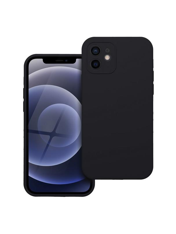 Futerał SILICONE 2mm do IPHONE 12 czarny