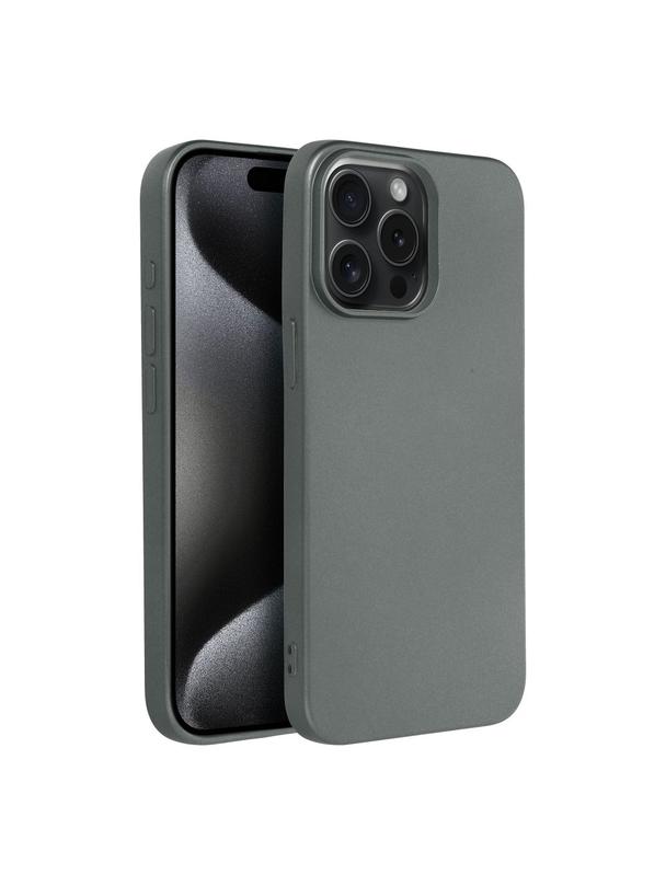 Futerał METALLIC do IPHONE 15 Pro Max szary