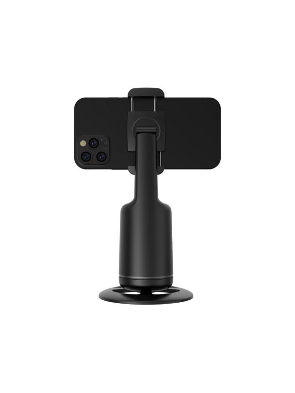 Uchwyt biurkowy z inteligentnym rozpoznawaniem twarzy i gestów P1 czarny