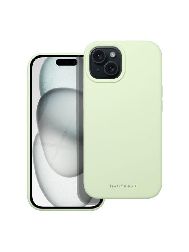 ROAR futerał CLOUD SKIN do IPHONE 15 Jasnozielony
