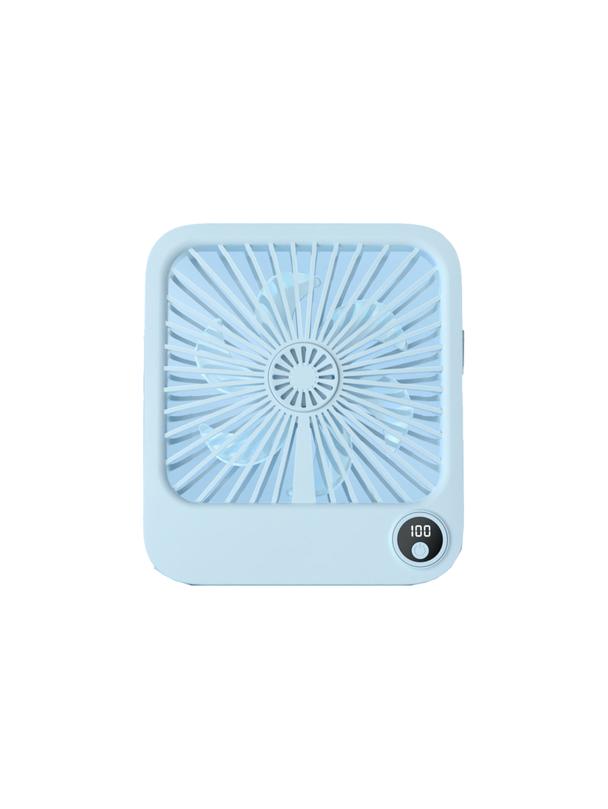 Wentylator / wiatrak biurkowy z regulowaną podstawką W30 niebieski