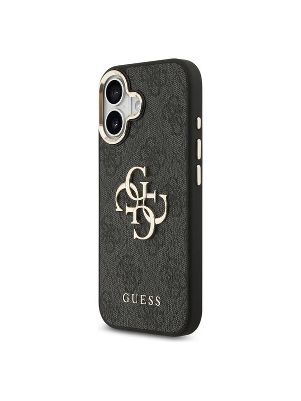 GUESS futerał do IPHONE 17 GUHCP17S4GMGCGR (PU W/ Big 4G Classic Logo) złoto czarny