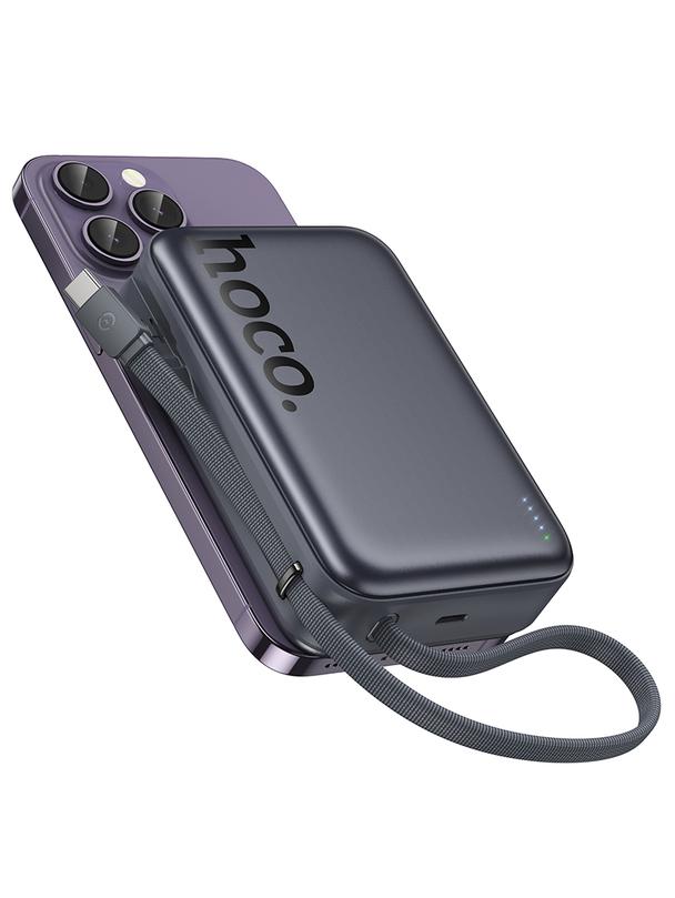 Powerbank Hoco 20000 mAh zgodny z MagSafe QC PD 45W Q44A czarny