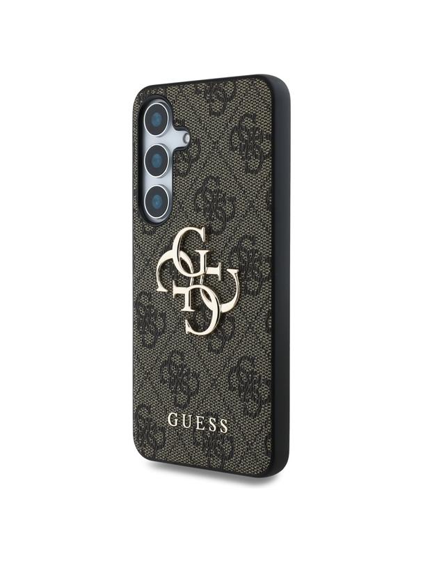 GUESS futerał do SAMSUNG S25 Plus GUHCS25M4GMGBR (4G PU Big Logo) brązowy