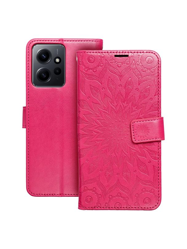 Kabura MEZZO Book do XIAOMI Redmi Note 12 4G mandala magenta