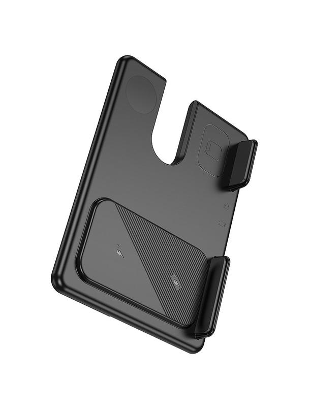 Ładowarka indukcyjna Hoco 3w1 15W kompatybilna z Samsung Watch CQ2 czarna