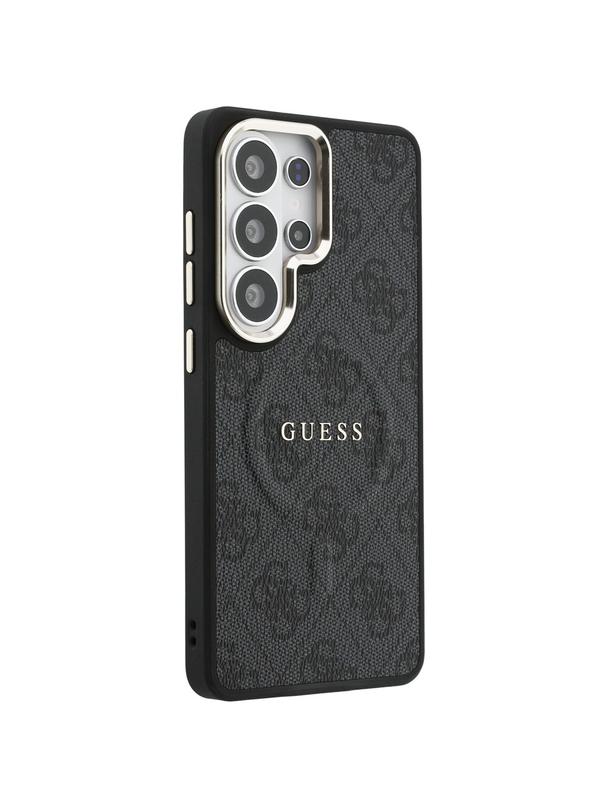 GUESS futerał do SAMSUNG S26 Ultra GUHMS26LP4MSEGCK (4G Embossed Ring MagSafe) czarny