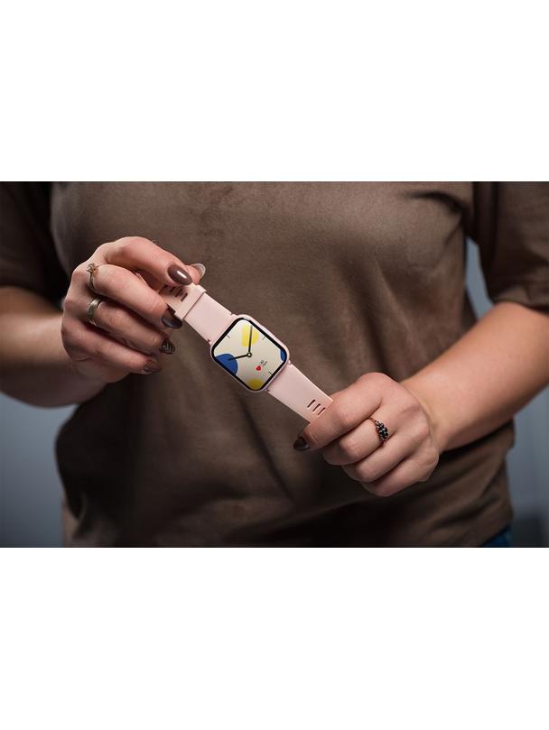 Smartwatch TITMO E-100 (TFT, bluetooth call) różowy 0INT