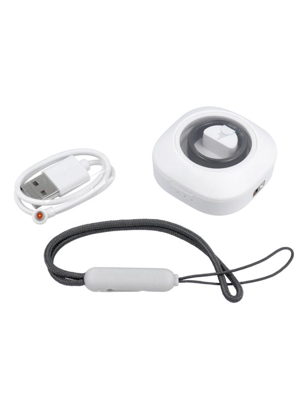 Smart Ring R11M- inteligentny pierścień ze stali ze stacją ładującą rozmiar 7 (17,3mm) czarny