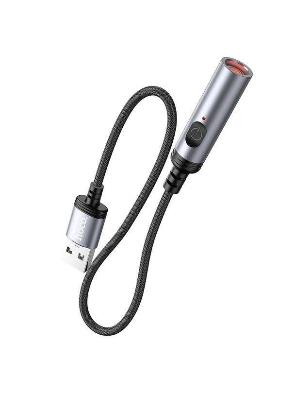 Adapter USB A do zapalniczka samochodowa Hoco 0,3 m UA30 czarny