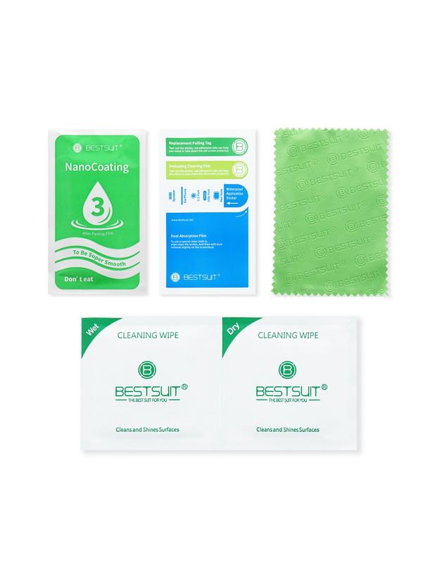 Szkło hybrydowe Bestsuit Flexible 5D Full Glue do iPhone 14 Pro czarny