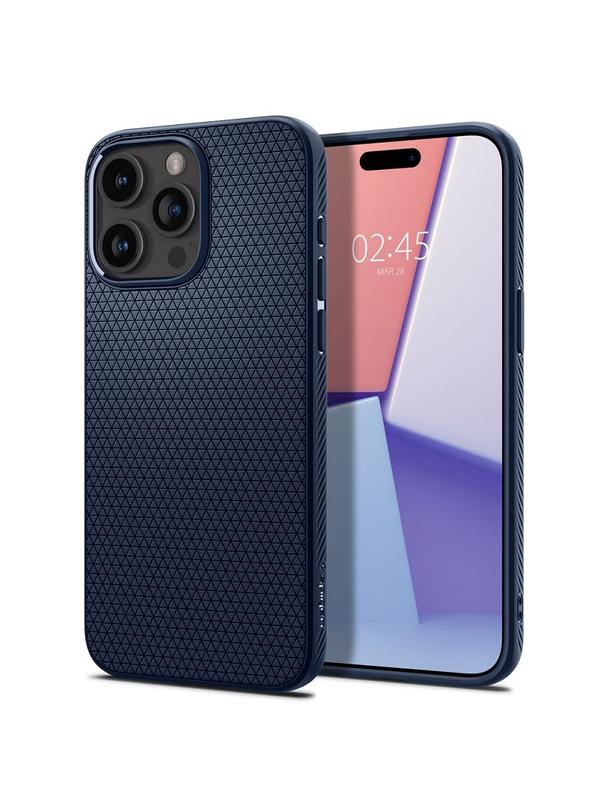 SPIGEN futerał LIQUID AIR do IPHONE 15 Pro Max navy blue