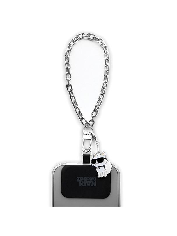 KARL LAGERFELD zawieszka KLUCHCSKPK (Wrist Chain Choupette) srebrny