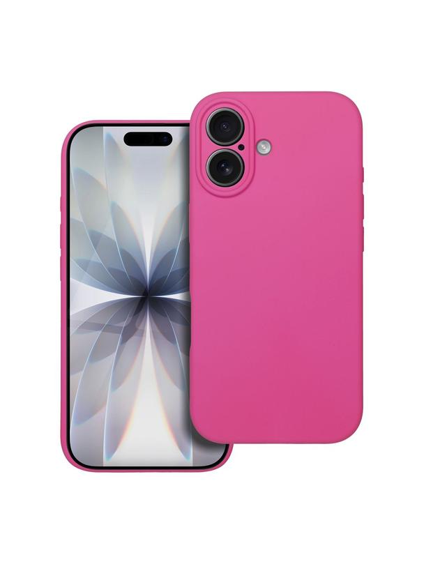 Futerał SILICONE 2mm do IPHONE 17 kompatybilny z MagSafe róż