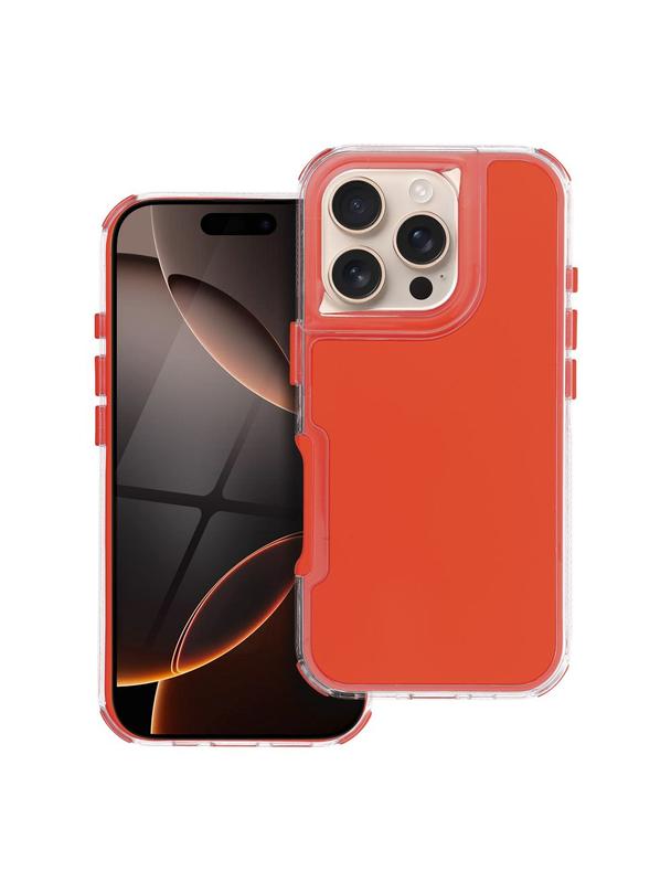 Futerał MATRIX do IPHONE 16 Pro pomarańczowy