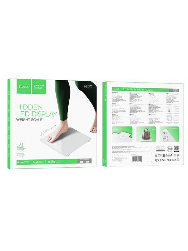 Waga łazienkowa Hoco HI20 biała