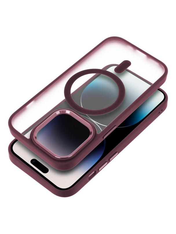 Futerał MATTE MAG COVER kompatybilny z MagSafe do IPHONE 14 Pro czerwony
