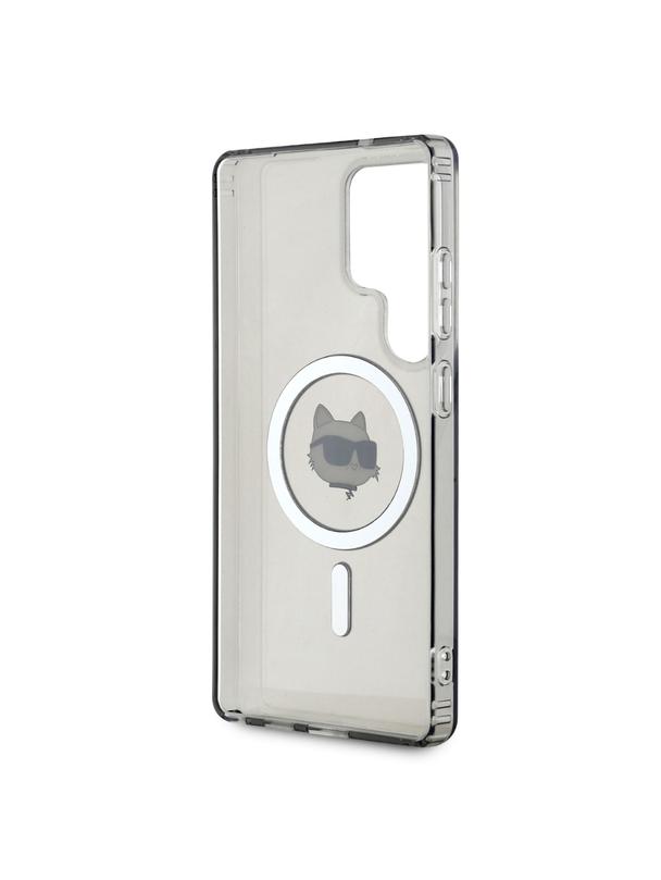 KARL LAGERFELD futerał do SAMSUNG S25 Ultra KLHMS25LHLSCHK (Magnetic IML Metal Choupette Head) czarny