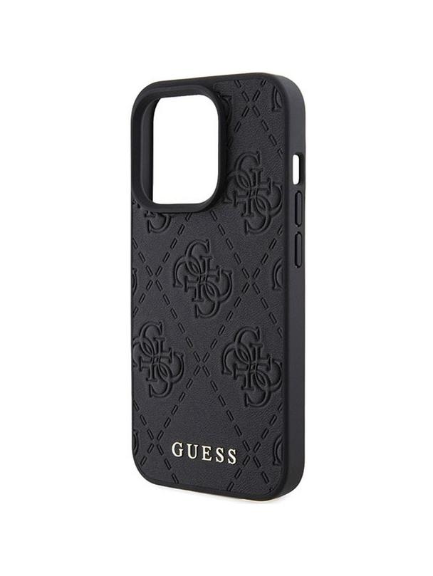 GUESS futerał do IPHONE 15 Pro GUHCP15LP4EPMK (Quilted 4G Classic) czarny