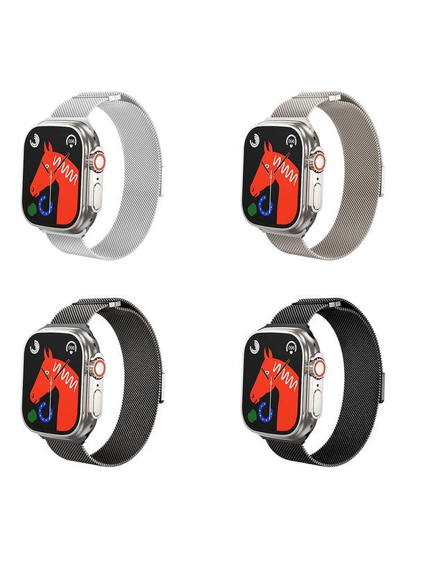 Pasek do Apple Watch Hoco magnetyczny stal 38 / 40 / 41 mm AS101 srebrny